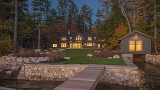 Newly Built Sebago Lake Estate | Raymond Maine Home for Sale