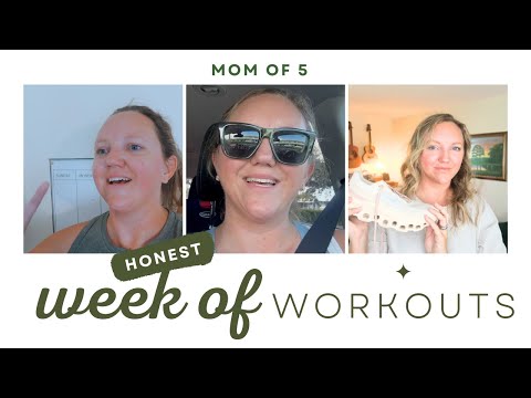 AN HONEST, CASUAL WEEK OF SUMMER WORKOUTS || WHAT FITNESS LOOKS LIKE FOR ME WITH TODDLERS AND TEENS