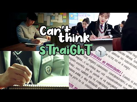 Can't think straight 📚 ll Study motivation ll ft. NEFFEX