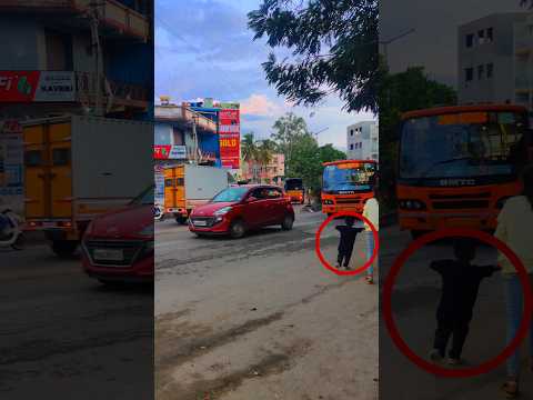 Bmtc bus turning | Indian traffic noise #shorts