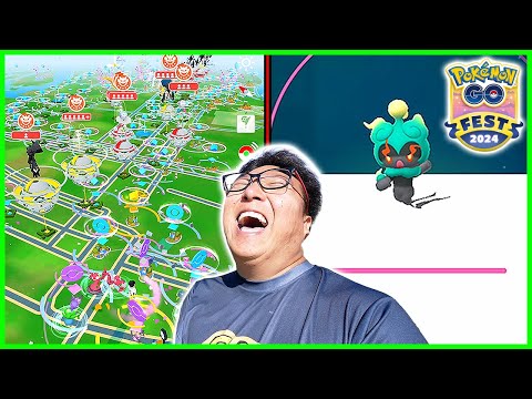 The Madrid Pokemon GO Fest 2024 Park Is CRAZY!