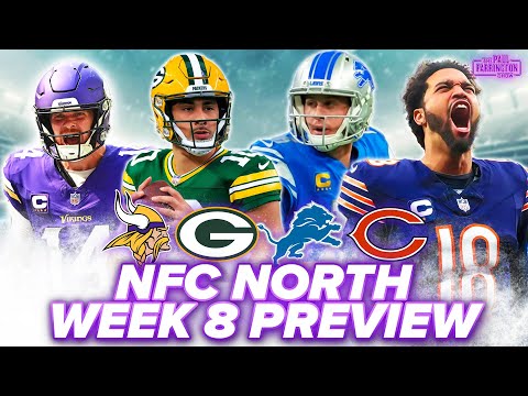 NFC North Week 8: Jordan Love & Packers LIGHT UP Jags, Titans-Lions, Bears-Commanders, Vikings-Rams