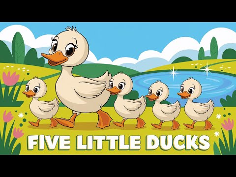 Five Little Ducks - Nursery Rhymes for Kids - Fun Counting Songs & Children's Music