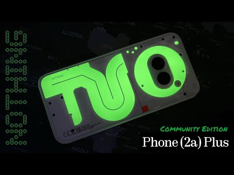 Nothing Phone (2a) Plus Community Edition ( Phosphorescence ) - Unboxing and Hands-On