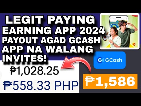 TRENDING APP CASHOUT AGAD! MAY SECRET FREE ₱1,586 SA GCASH LEGIT EARNING APP 2024 GCASH