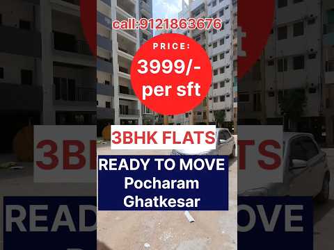 3bhk flats for sale in hyderabad #shorts #trending #3bhk #flats #viral