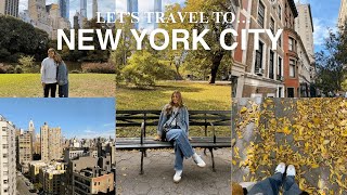 NYC TRAVEL VLOG! 🍎✨