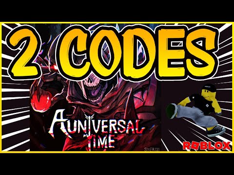 ✅2 NEW WORKING CODES for 🌌 A UNIVERSAL TIME 🌌 🎃HALLOWEEN🎃 🌌 Roblox 2024 🌌 Codes for Roblox TV