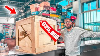 Unboxing A $25,000 Sneaker Mystery Box!