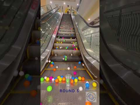 Escalator Balls CHALLENGE