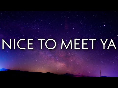 Meghan Trainor - Nice to Meet Ya (Lyrics) Ft. Nicki Minaj