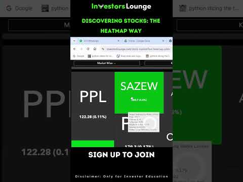 Discovering Stocks: The Heatmap Way