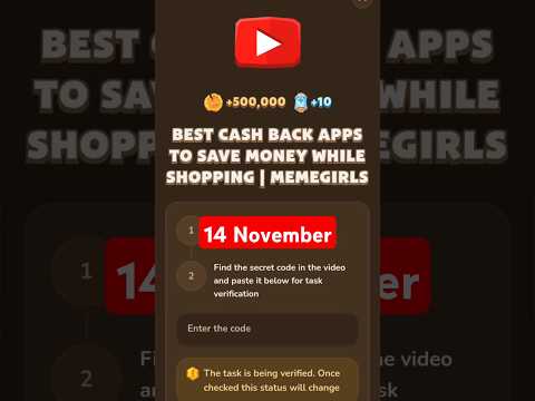 BEST CASH BACK APPS TO SAVE YOUR MONEY WHILE SHOPPING | MEMEFI VIDEO CODE