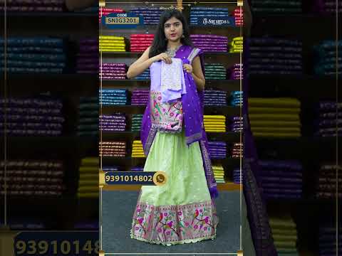 Half Sarees | She Needs Saree World #shorts