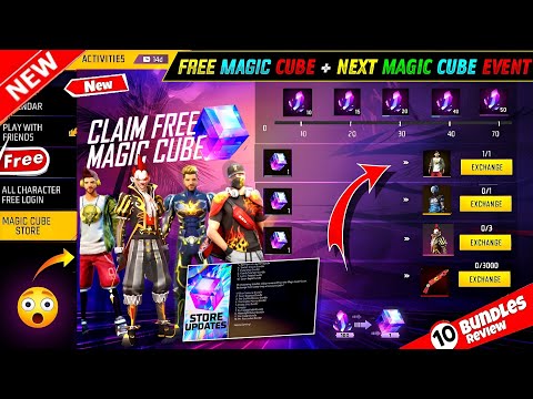 Free Magic Cube Event + Magic Cube Store Update 🥳🤯| Free Fire New Event | Ff New Event