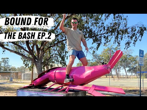 RIDE THE GIANT PINK YABBIE🦞⚠️ BOUND FOR THE BASH EP 2. 9 days to get to the Big Red Bash.