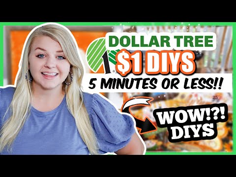 *NEW* Impressive High-End Dollar Tree Fall DIYS (5 minutes or less) Krafts by Katelyn