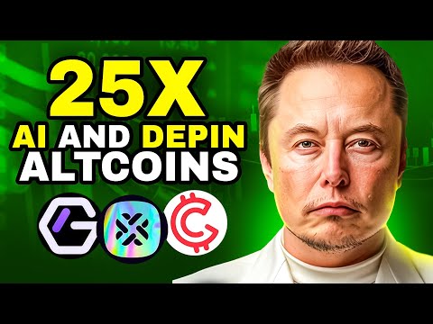 Top 6 AI Crypto Altcoins Set to Explode 10X-25X (Must Watch!)🚀 Discover the Next Big Crypto Gems