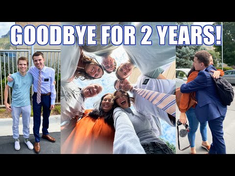 Saying Goodbye To Jacob For Two Years!