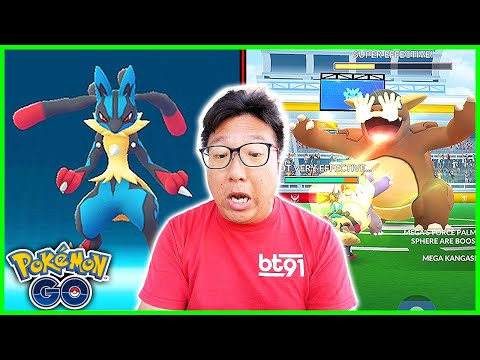 I Used Mega Lucario to Solo Mega Kangaskhan in Pokemon GO