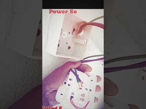 How to Make Install Power Socket ▶️👷| Power Socket Connection #viral