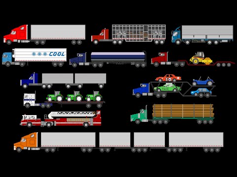 Tractor Trailers - The Kids' Picture Show