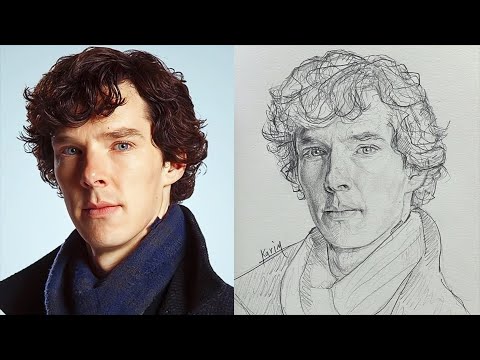 Unlock Your Inner Artist: Draw a Stunning Sherlock Holmes Portrait with the Loomis Method