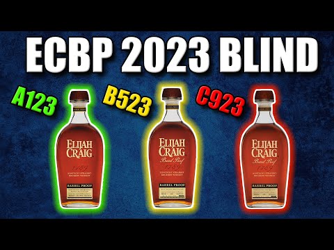 All Elijah Craig Barrel Proof 2023 BLIND - A123, B523, C923