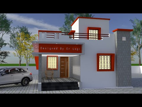 village house design | small house elevation | ghar ke nakshe