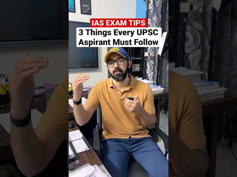 3 Things Every UPSC Aspirant Must Follow Daily