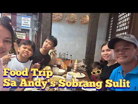 Sobrang Sulit ng FoodTrip Dito sa Andy's lomi&Bulalo loc@VisayasAveQC#foodtrip #food#yummyfood#gala