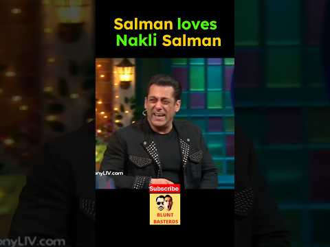 Wait for “Nakli” Salman🤣😂 #salmankhan #tussharkapoor #funnyshorts #kick #viralshorts #funnymemes