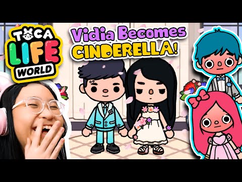 Toca Life World - Vidia Becomes CInderella?