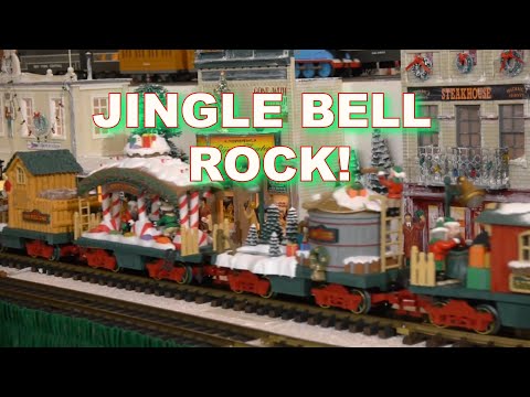 Jingle Bells Rock Christmas Song for Kids | Lots of Trains | Coffey