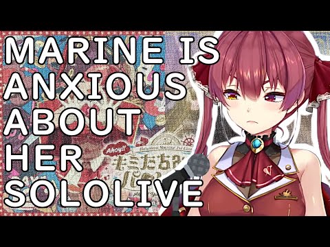 [hololive] Marine is Feeling Anxious About Her Upcoming Live Concert