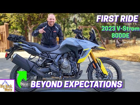 First Ride Vlog | 2023 Suzuki V-Strom 800DE (on & off road)