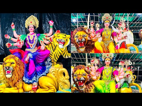 Deva Sree Ganesh Arts Durga Mata 2024 | Special Durga Mata Idols 2024 | Unique Durga Mata in Nagole