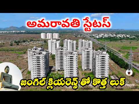 Amaravati Status | Jungle clearance work