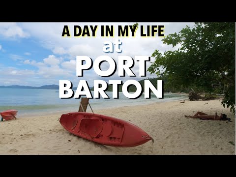 Port Barton: A Day in My Life inPalawan! (Remote Work Airbnb Hosting) @ San Vicente #beachlife