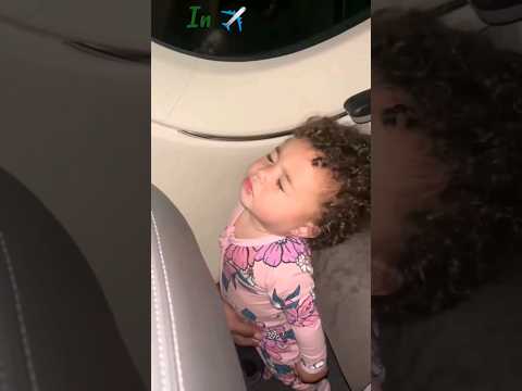 In aeroplane, cute attitude 💓 #cute #cutebaby #shortsfeed #viral #shorts