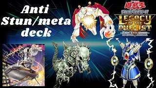 YU-GI-OH! Legacy Of The Duelist Link Evolution Anti Stun/Meta deck explanation/replays MR5