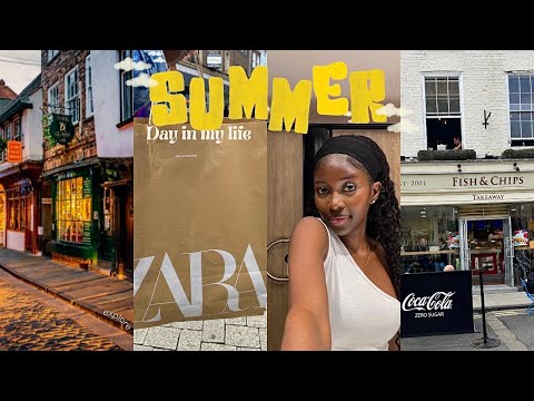 living alone, Exploring York, MICAS try on haul, Zara run, watching Barbie | living in the uk 🌻