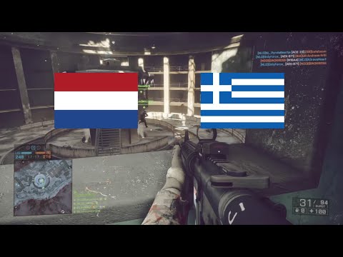 BF4 | Team Netherlands vs Team Greece - Op Locker US side