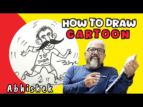 All cartoon drawing easy | how to draw cartoon | आओ कार्टून बनाना सीखें | cartoonist school |