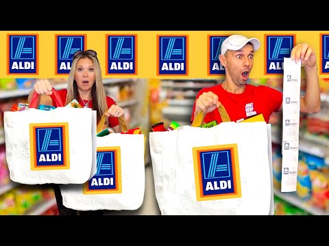 Can we BUY our WEEKLY FOOD SHOP from ALDI for £30 *grocery haul