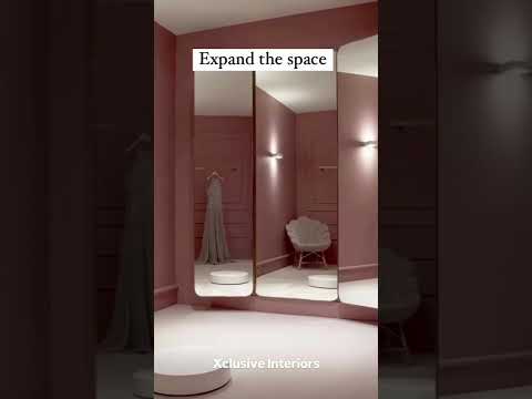 5 unique ways to use mirriors in interior 😍✨️