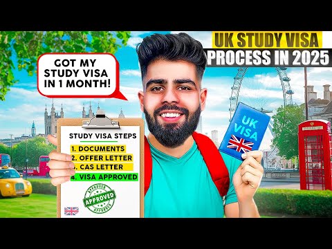 UK STUDY VISA Process for JANUARY 2025🇬🇧| How to apply for UK Student Visa - Step by Step Guide 2025