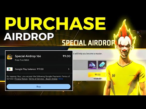 How to purchase special airdrop in free fire | How to buy special airdrop in free fire