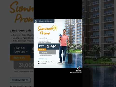 Summer Promo - Fairlane Residences #dmcihomes #fairlaneresidences #condo #realestate #pasigcity