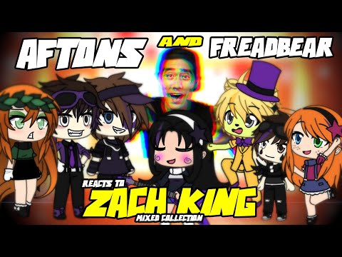 Aftons + FreadBear reacts to Zach King♥Mokyutsei♥Reupload